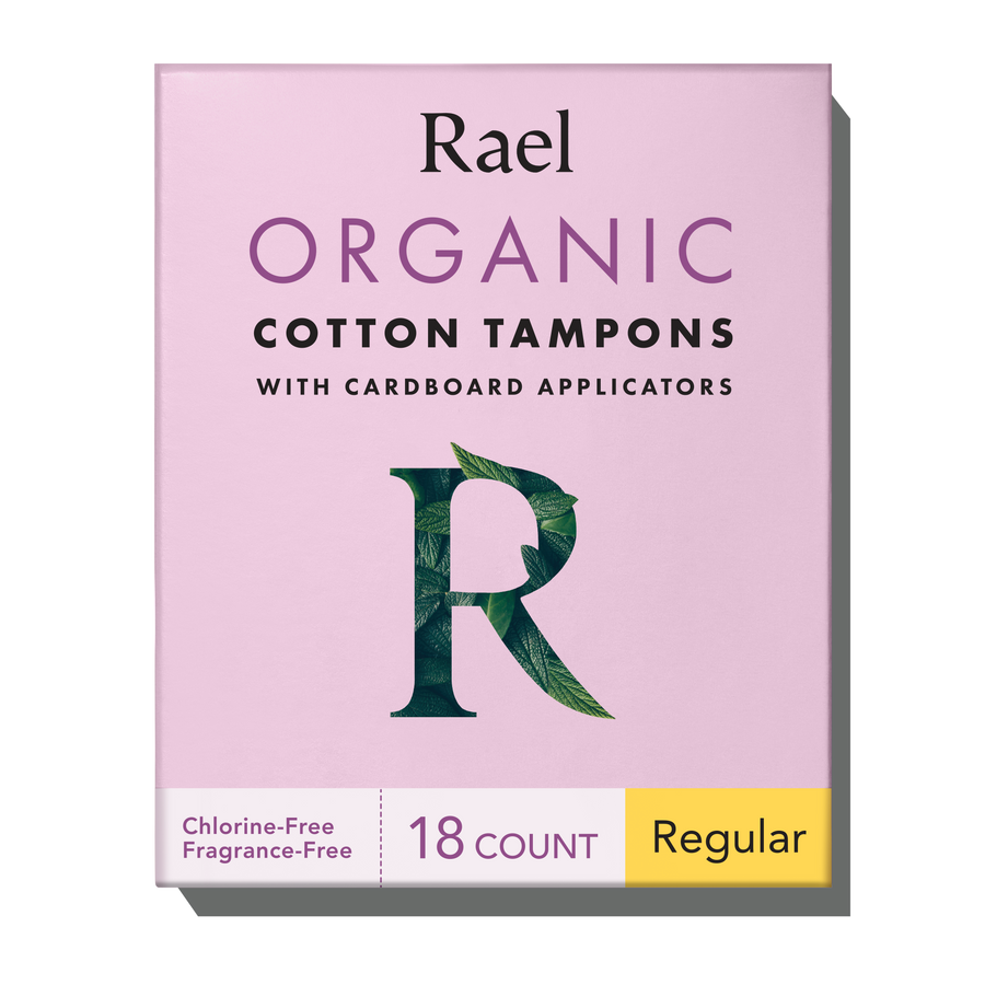 Regular Cardboard Applicator Tampons Made With Organic Cotton H9